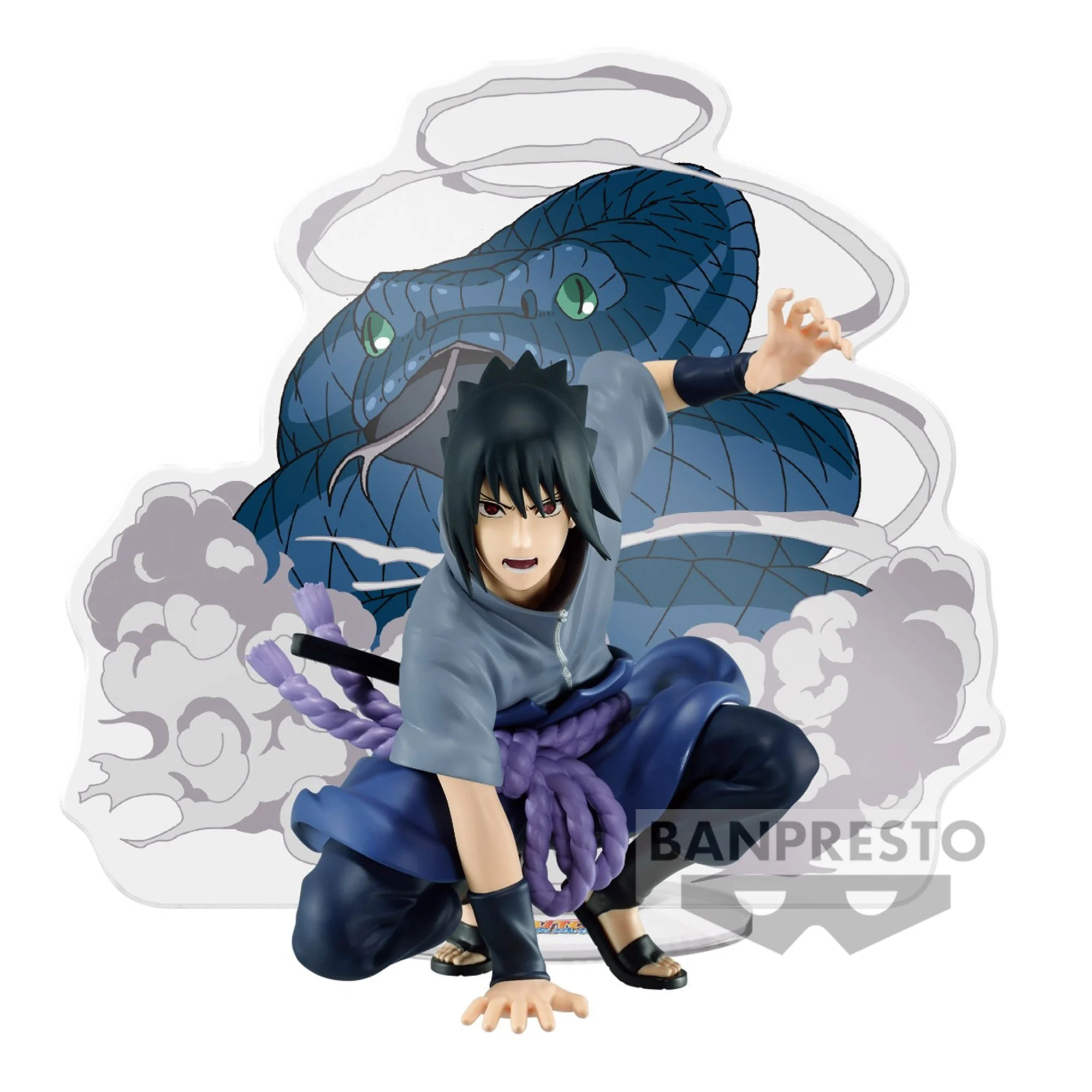 NARUTO SHIPPUDEN - Figurine Uchiha Sasuke - Panel Spectacle