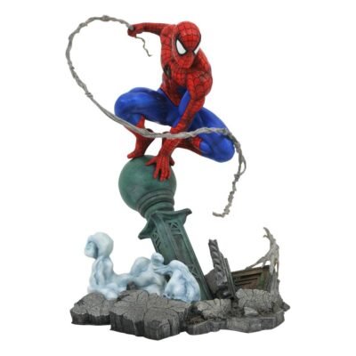 SPIDER-MAN - Figurine Spider-Man Lamppost - Marvel Comic Gallery